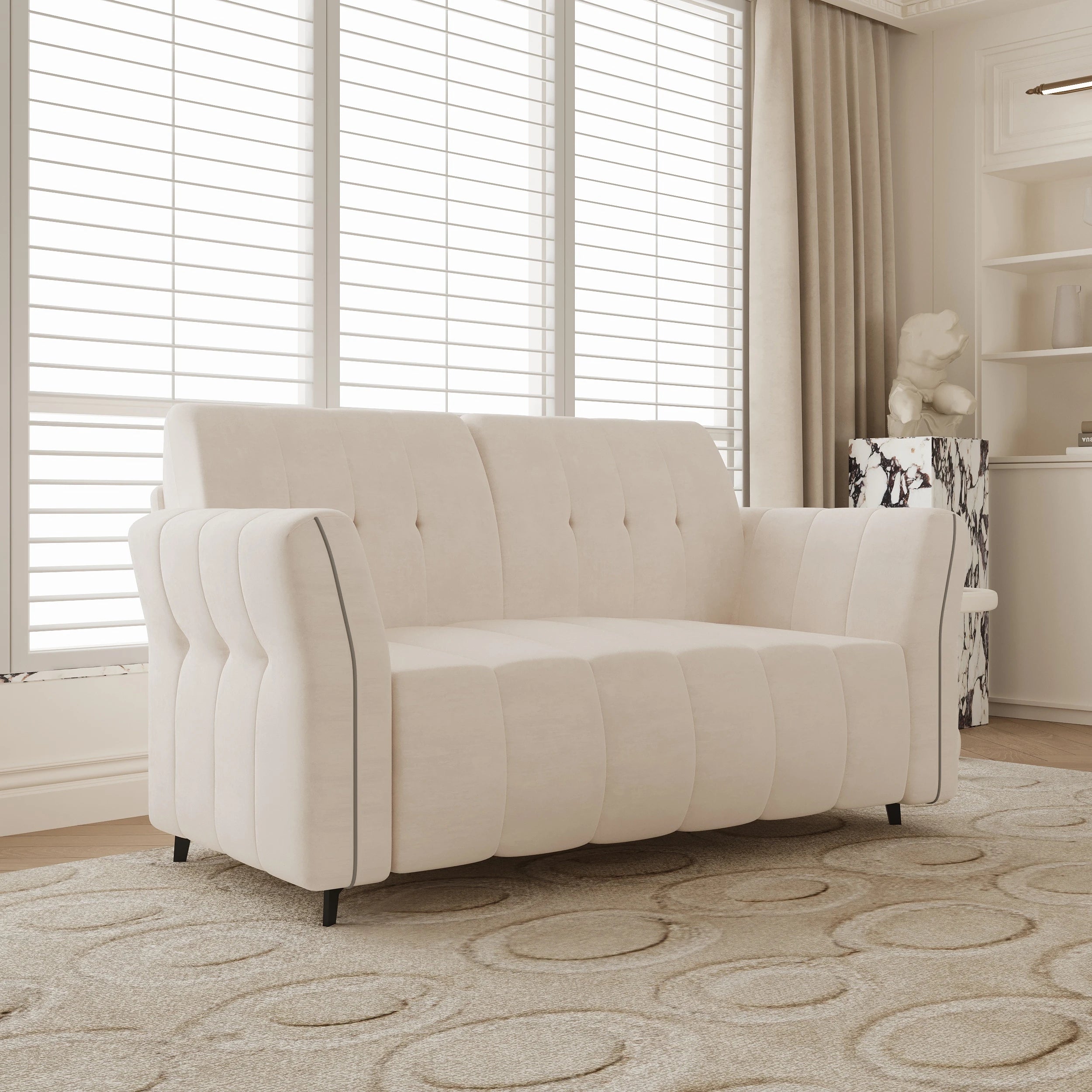 Image of 3-Piece Cydra Sofa Set Without Cushions